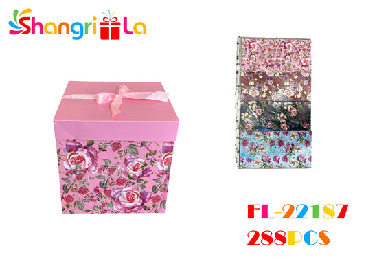 CAJA DE REGALO 22*22CM
