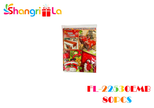 Embalaje de mantel navideño 150*220cm