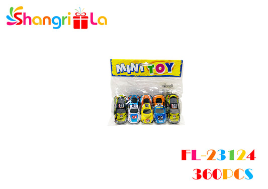 Set de 5 carros de carrera para niños 7*3*2cm