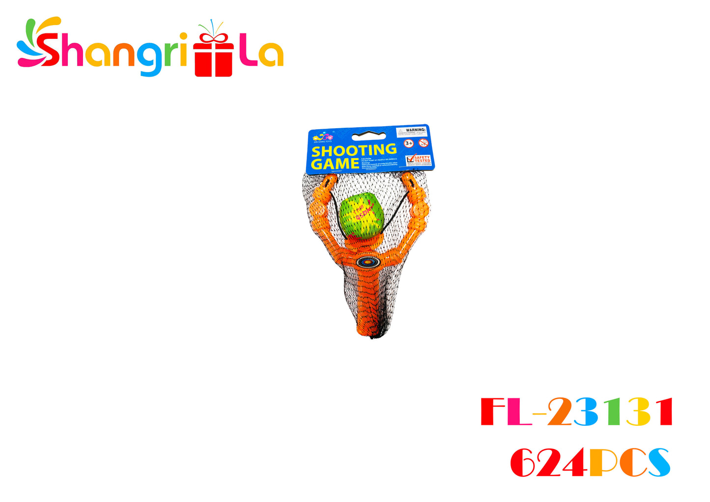 Resortera de pelotas blandas para niños 19*15cm