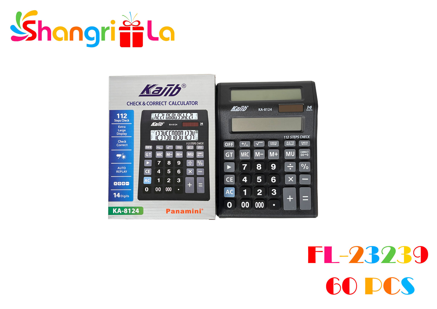 CALCULADORA GRANDE CON PILAS INCLUIDAS 14 DIGITOS