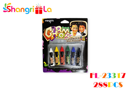 CRAYONES PINTACARITAS 6 UNIDADES