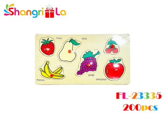 PUZZLE DIDACTICO CON APOYO PARA TOMARLOS 25 X 13 CM