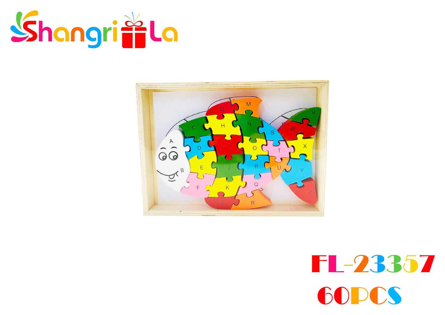 Puzzle de madera para niños 24*17.5cm