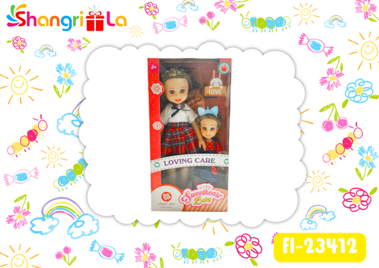 Set de 2 muñecas
