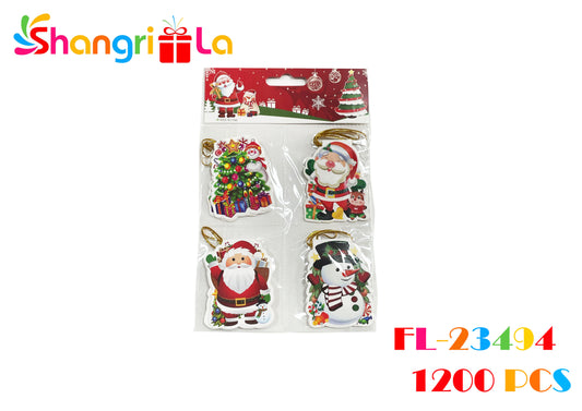 TARJETAS DECORATIVAS NAVIDEÑAS X8