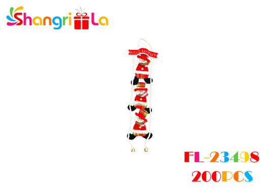 Adorno colgante de navidad, monos de nieve 72cm
