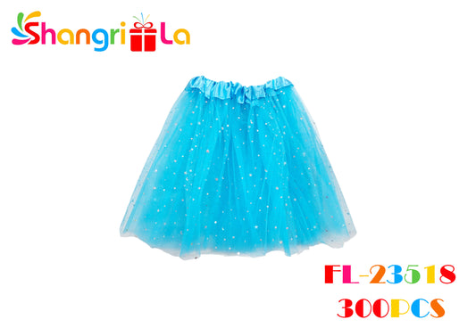 TUTÙ ELASTICADO CON BRILLANTINA DE ESTRELLAS
