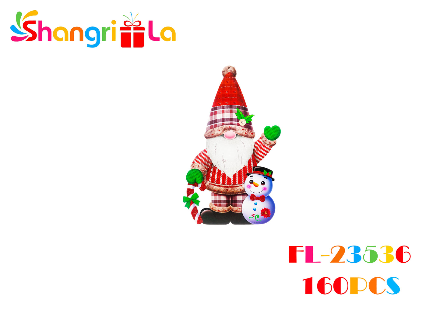 Adorno colgante de Santa Claus de navidad 44*25cm