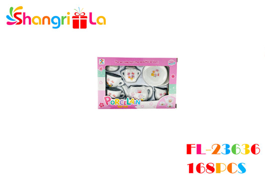 Juego de te, vajilla de porcelana para niñas