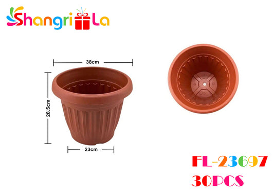 MACETERO CIRCULAR PLÁSTICO 38CM