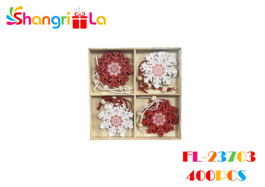 COLGANTE DE MADERA NAVIDEÑA