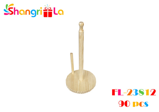PORTA TOALLA NOVA DE MADERA MULTIFUNCIONAL 30 CM