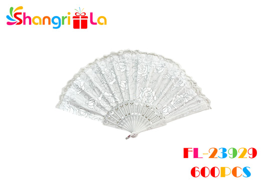 ABANICO CON GLITTER