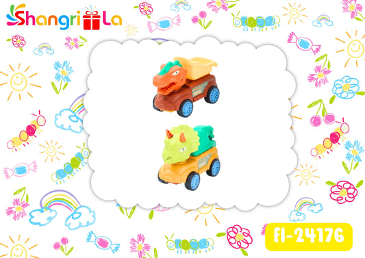 Set dos camiones dino