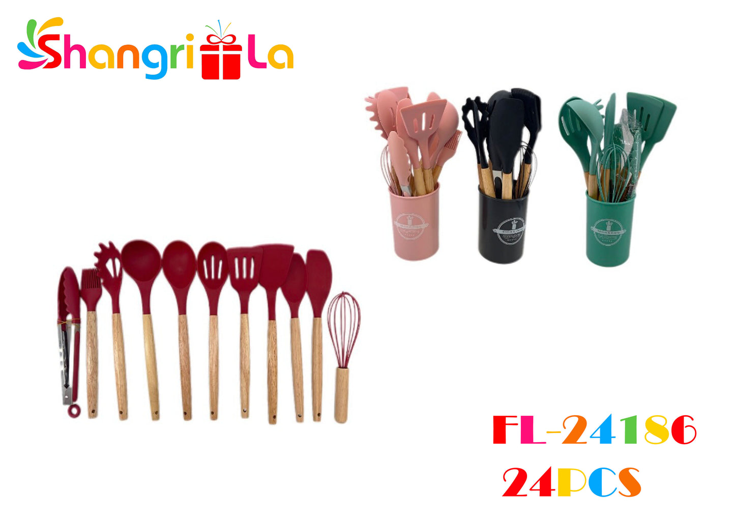 SET 11 UTENSILIOS DE SILICONA