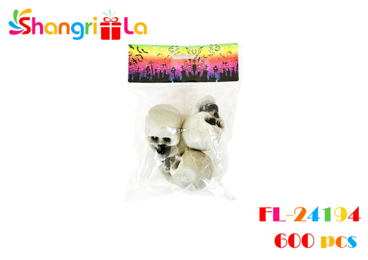 SET 3 CALAVERAS DECORATIVAS