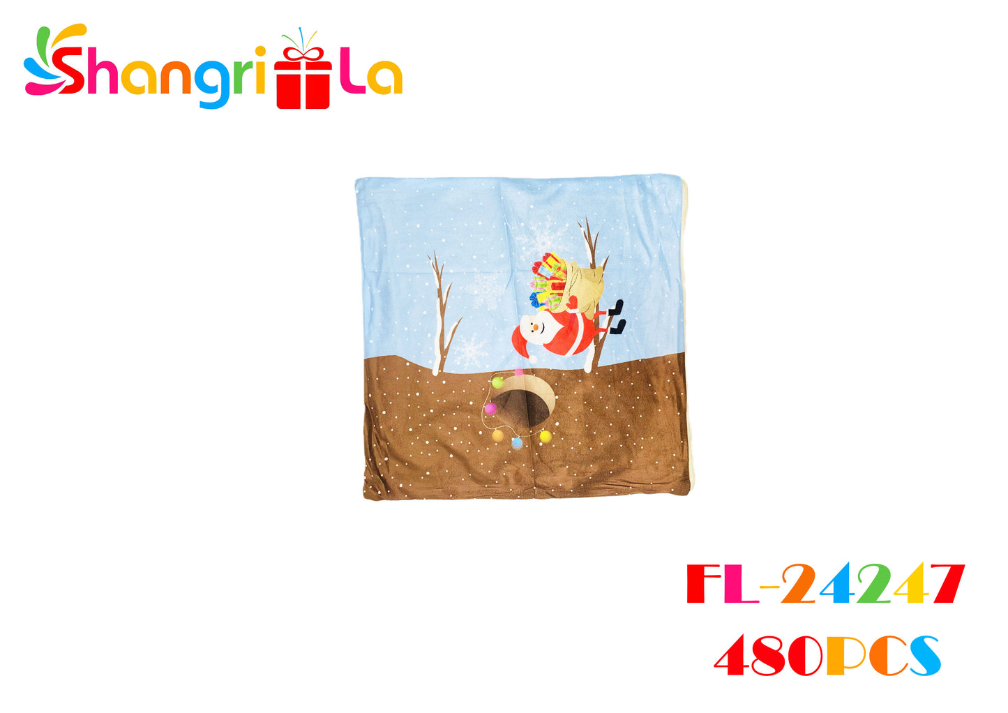 Funda de cojin de navidad 43*43cm