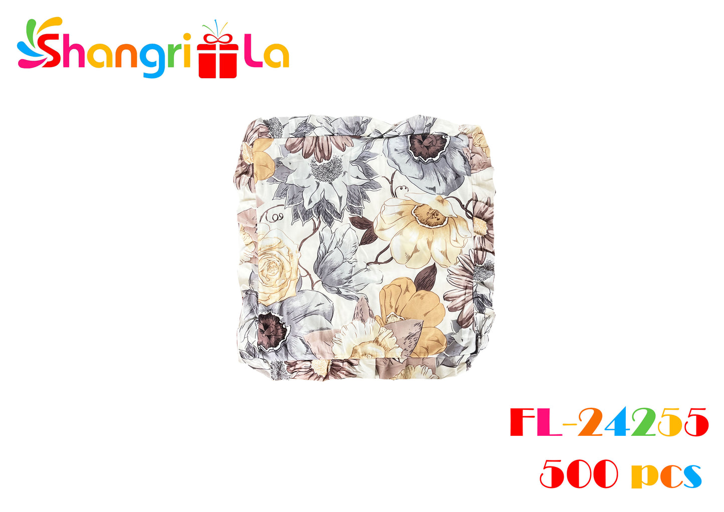 FUNDA DE COJIN FLOREADOS 42 CM