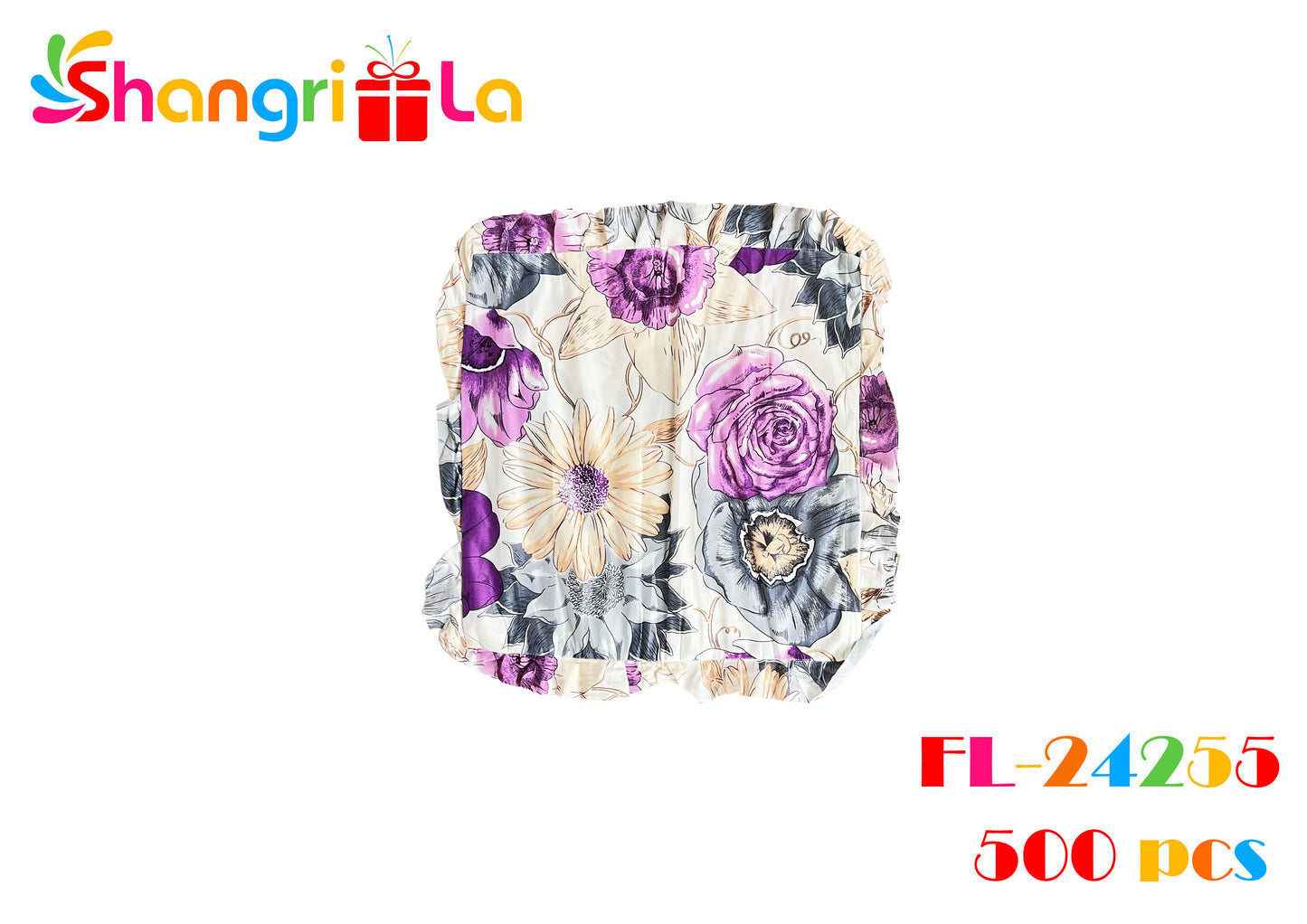 FUNDA DE COJIN FLOREADOS 42 CM