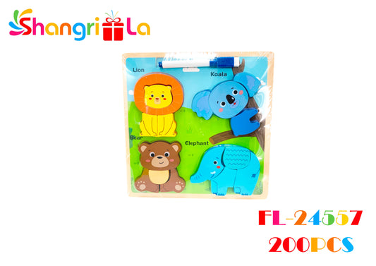 PUZZLE CON PIZARRA Y PLUMON