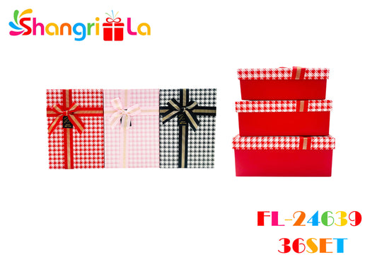 Set de 3 cajas rectangulares