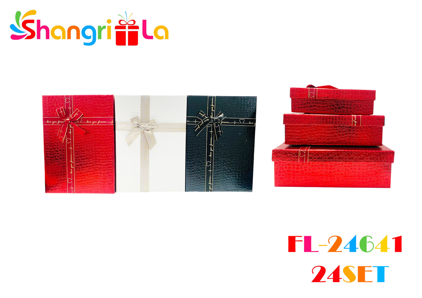 Set de 3 cajas rectangulares