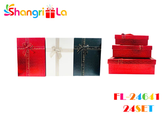 Set de 3 cajas rectangulares