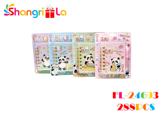 Unidad de libretas panda 11*8cm