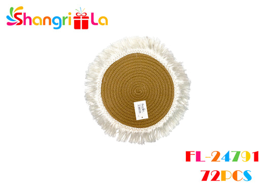 Individual fibra natural 26.5*26.5CM
