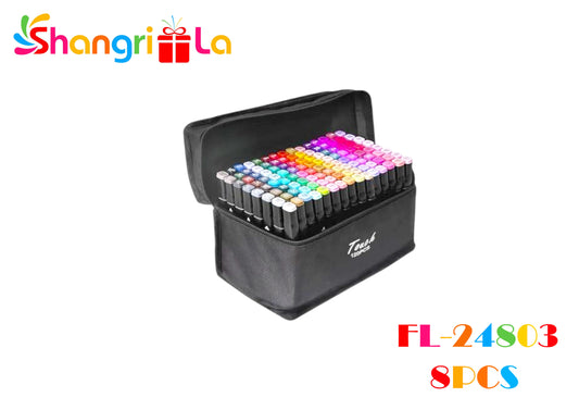 Maleta de 120 plumones doble punta touch