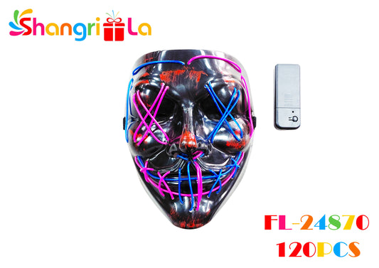 MASCARA LA PURGA CON LUZ LED
