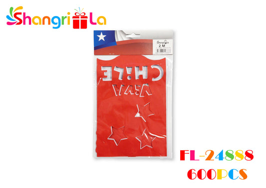 GUIRNALDA "VIVA CHILE" 2M