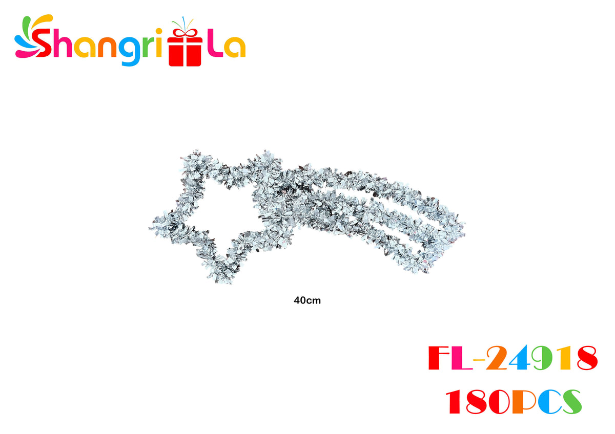 Adorno colgante de estrella fugaz 40cm