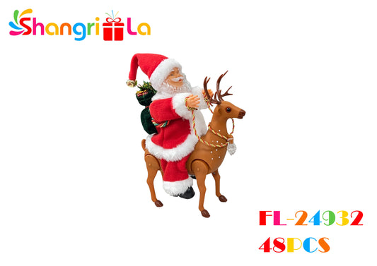 PAPA NOEL CON RENO MUSICAL