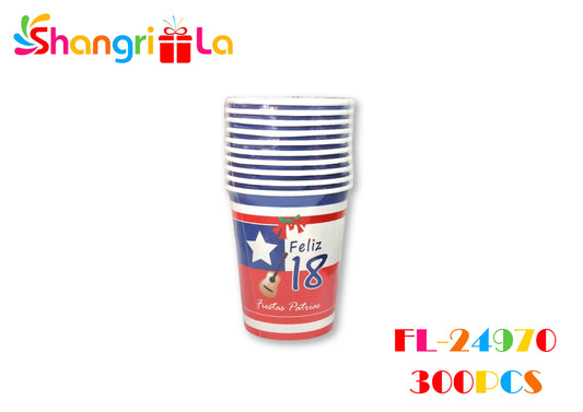 VASOS DESECHABLES X10
