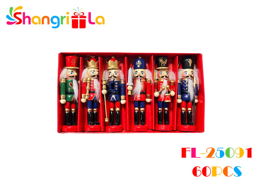 CASCANUECES SOLDADOS 6 PCS
