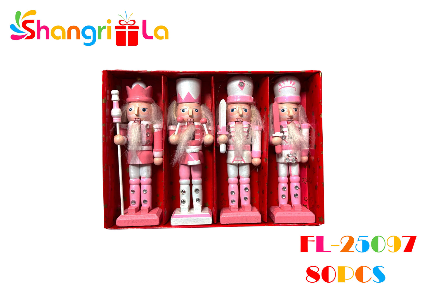 CASCANUECES ROSA 4 PCS