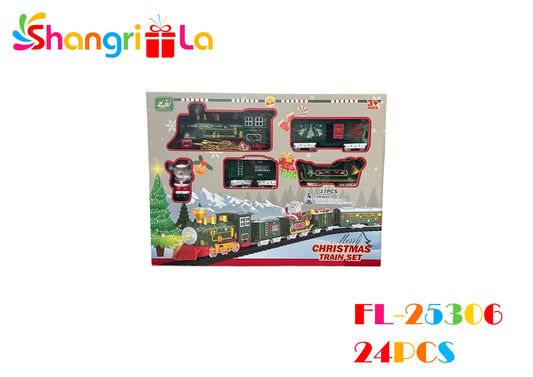 TREN ELECTRICO NAVIDEÑO 17 PCS