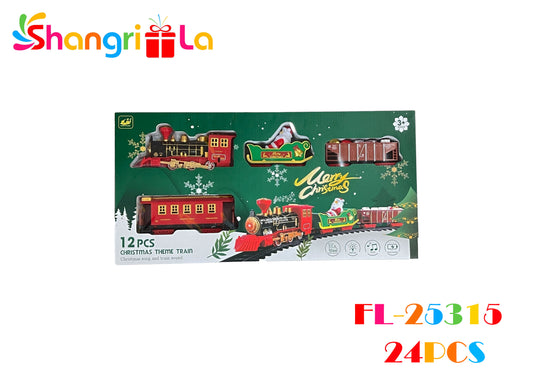 TREN NAVIDEÑO ELECTRICO 12 PCS