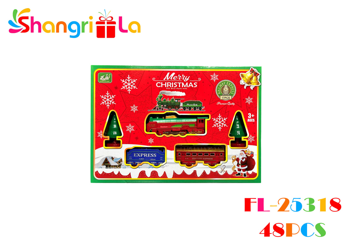 Tren navideño 17pcs