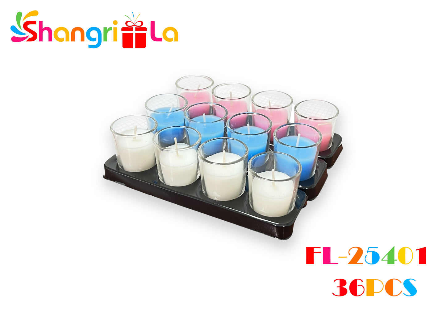 PACK 4 VELAS AROMATICAS