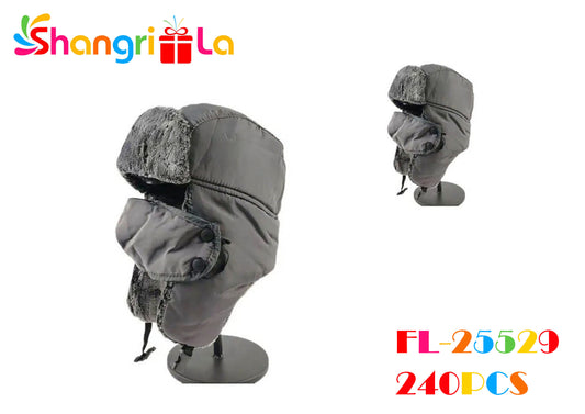 GORRO RUSO CON CUBREBOCAS