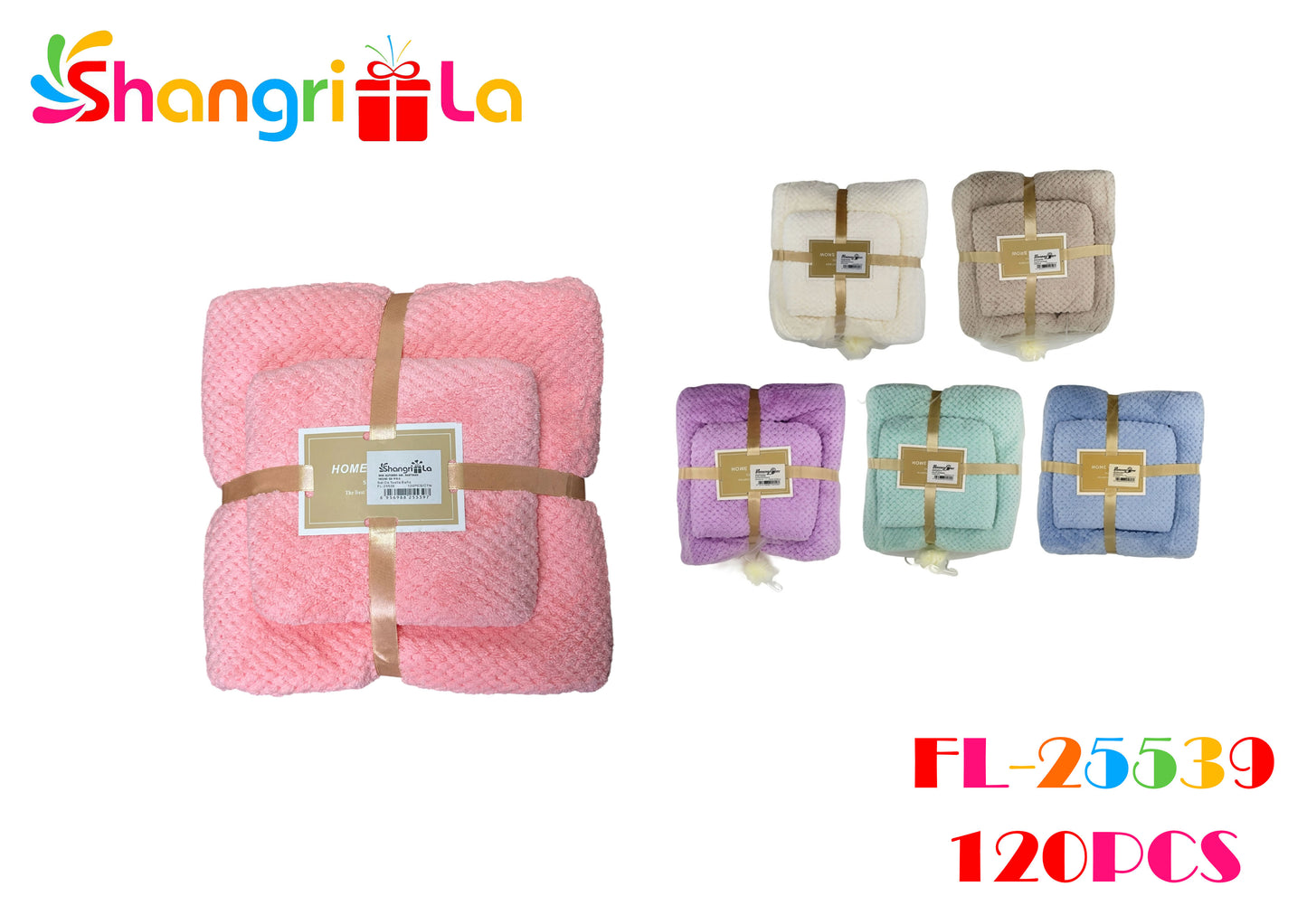 SET DE 2 TOALLAS DE BAÑO UNICOLOR