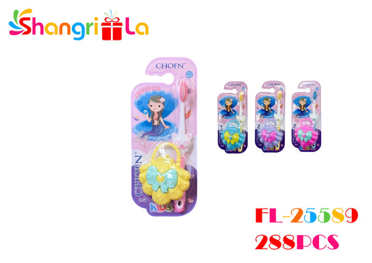 CEPILLO DE DIENTES CON ACCESORIO PARA NIÑA