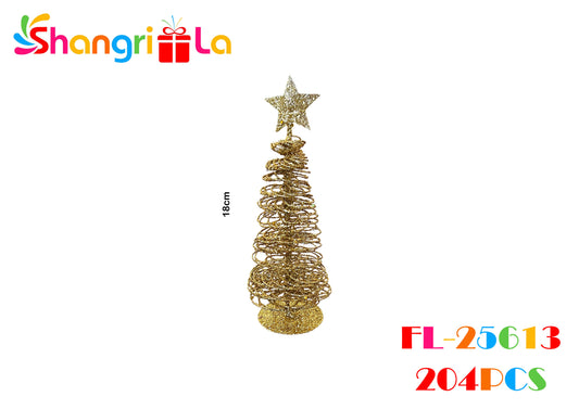 Arbolito dorado 18cm
