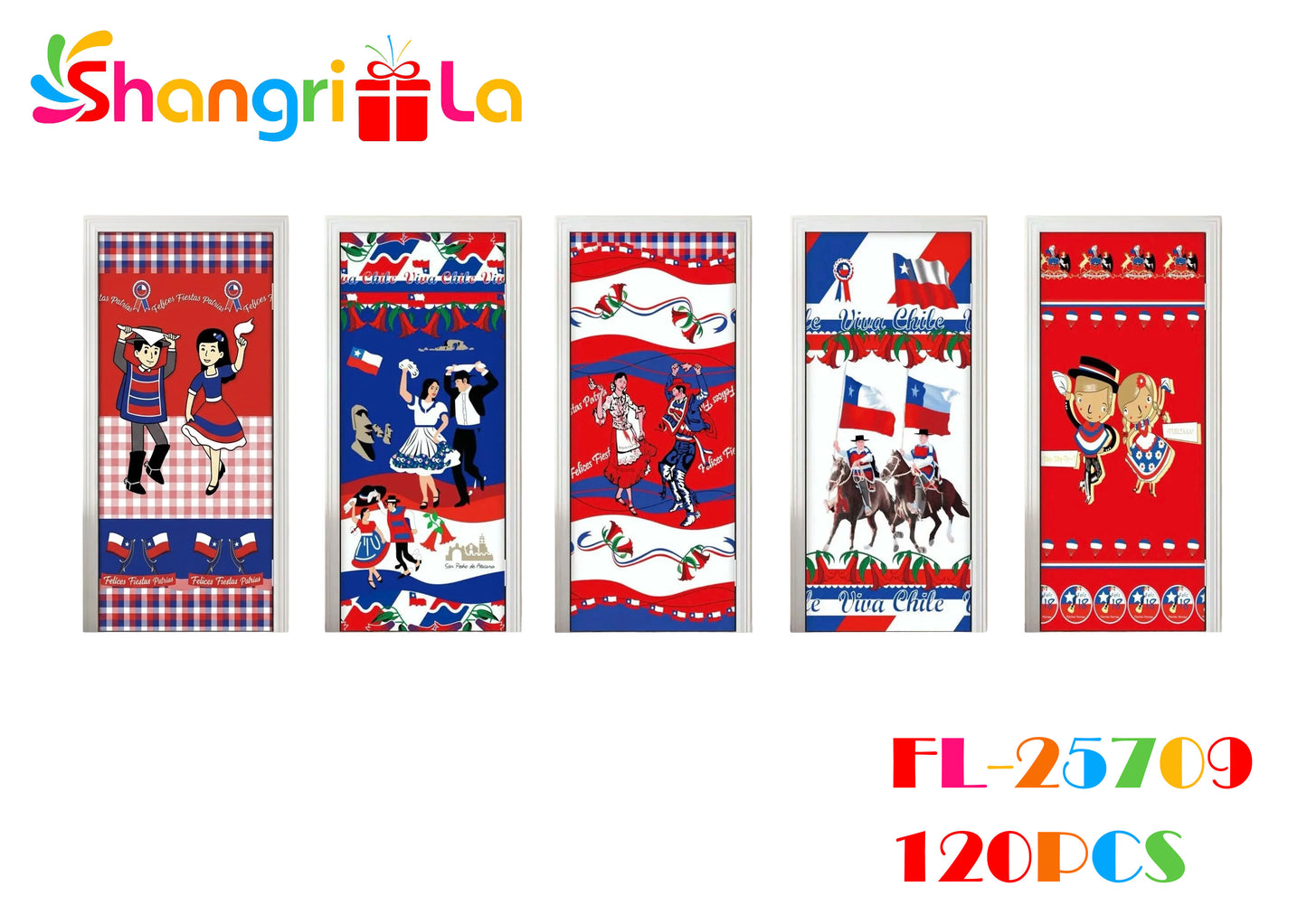 Cubre puerta de fiestas patrias 1.00*2.10MT