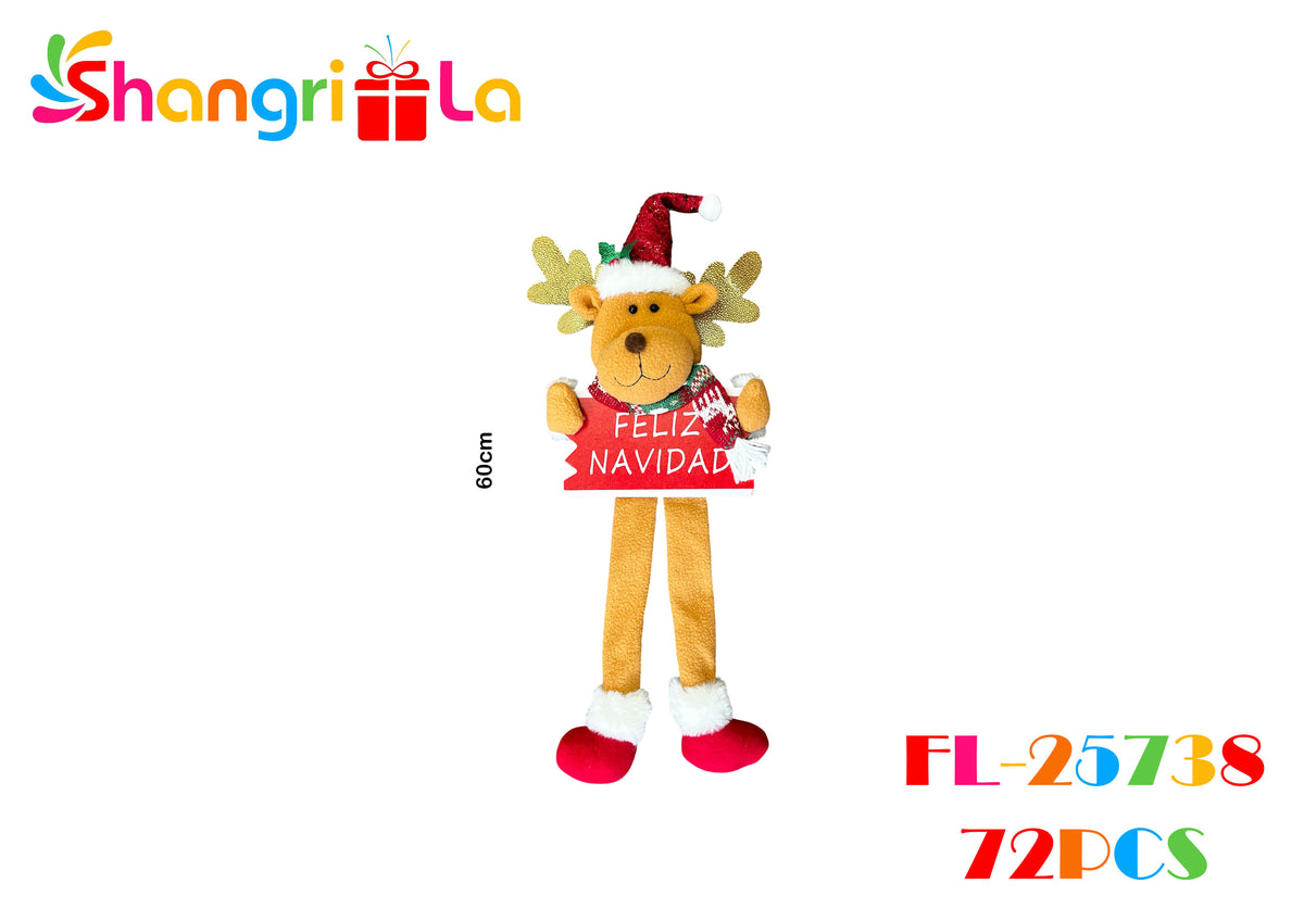 Adorno colgante de peluche