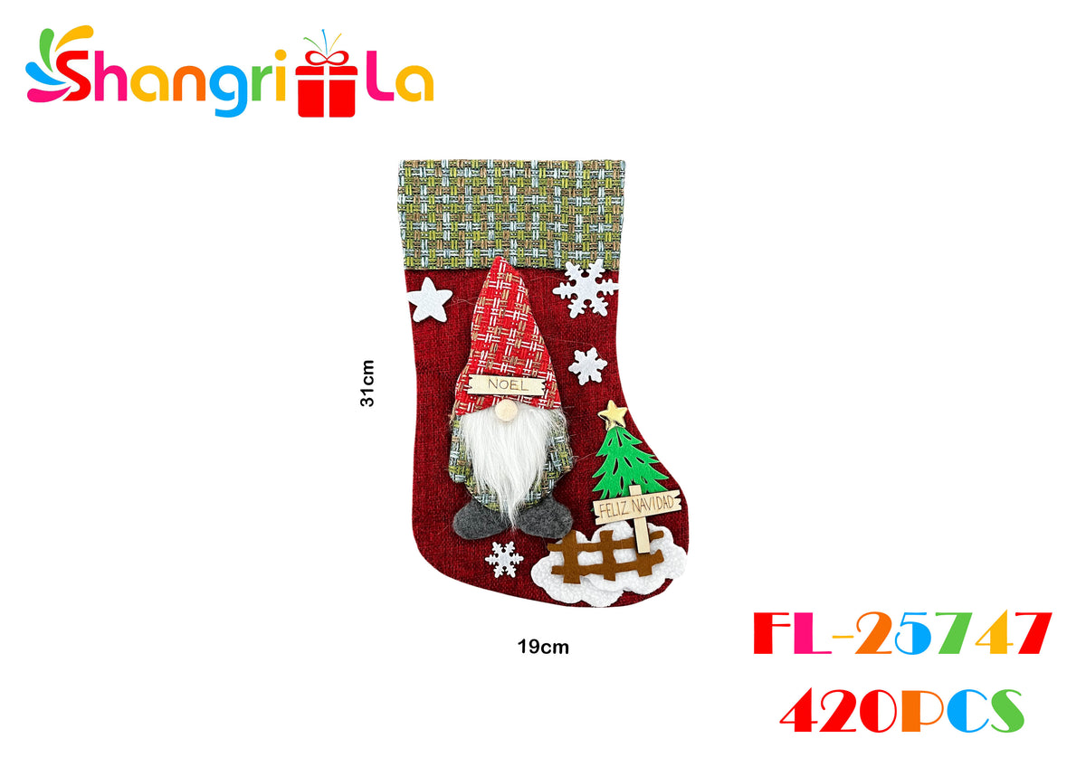 Calcetín navideño 31cm