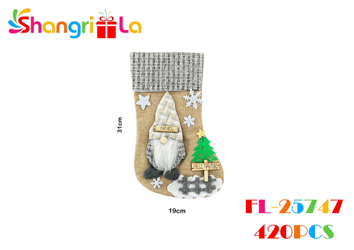 Calcetín navideño 31cm